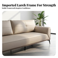 3-Seater Couch Italian-Inspired Multi-Piece Couch Set Modern Design Office Furniture for Guests, Homeowners, Reception Area, Lobby, Waiting Room