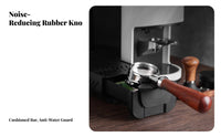 Heavy Duty Drawer Knock Box Hard-Wearing Espresso Knock Box Easy to Clean for Baristas, Home Kitchen, Countertop, Office Pantry