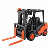Drop-Resistant Toy Forklift Realistic Design Forklift Toy Adjustable Fork Children's Vehicle for Children, Boys, Toddlers