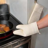 Silicone Heat Resistant Oven Mitts for Baking and Cooking