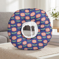 Pet Recovery Neck Cone Textile Ring, Adjustable Cat Recovery with Casual Style, Guarding Neck Recovery for Pets After Surgery