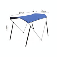 Boat with Metal Frame 600D   Top with Frame Foldable Boat   Top for Anglers, Fishing Boats, Speedboats
