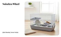 Multi-Level Hamster enclosure Complete entryory Set for Indoors, Bedroom, Parents