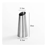 Stainless Steel Vase Dry Flower Display Home Decor Easy to Match for Tabletop