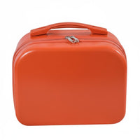 14-Inch Makeup Case Lightweight 14 Inch Vanity Case Cute Design Hand-Carry Storage Box for Vacation, Business Trip