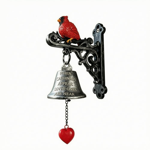 Decorative Wall Bell Filigree Ornate Bird Bell