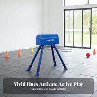 Adjustable Vaulting Horse Beginner welcoming Sports Equipment Stable Base for Gym