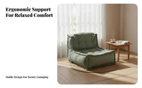 Tufted Floor Sofa Expanded Polypropylene Bead Filling Household Furniture Removable Cover Spine Support for Adults