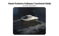 Foldable Design children's Lap Desk eron the movenomic contour Shape Adjustable Folding Lap Table Portable kids' Furniture Rounded Corners for Students, Toddlers, Parents, Bedroom, Homeschooling, Playroom, Classroom