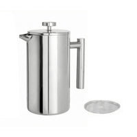 Stainless Steel Manual Coffee Brewer Rust Resistant Manual Brewer Kitchen Tool