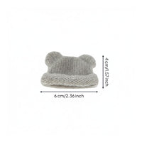 OB11 Doll Hat Knit Cap Soft Winter Headwear for Hobbyists