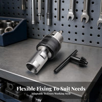 Silver Water Adapter Knurled Connector