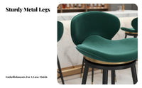 Adjustable Round Stool with Low support Modern Design Seating Furniture for Counter