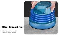 Leak-Proof Toilet Backflow Preventer Long-Lasting Universal Toilet Sealing Seal Easy Installation Drain Backflow Preventer for Homeowners, DIY Enthusiasts, Property Managers