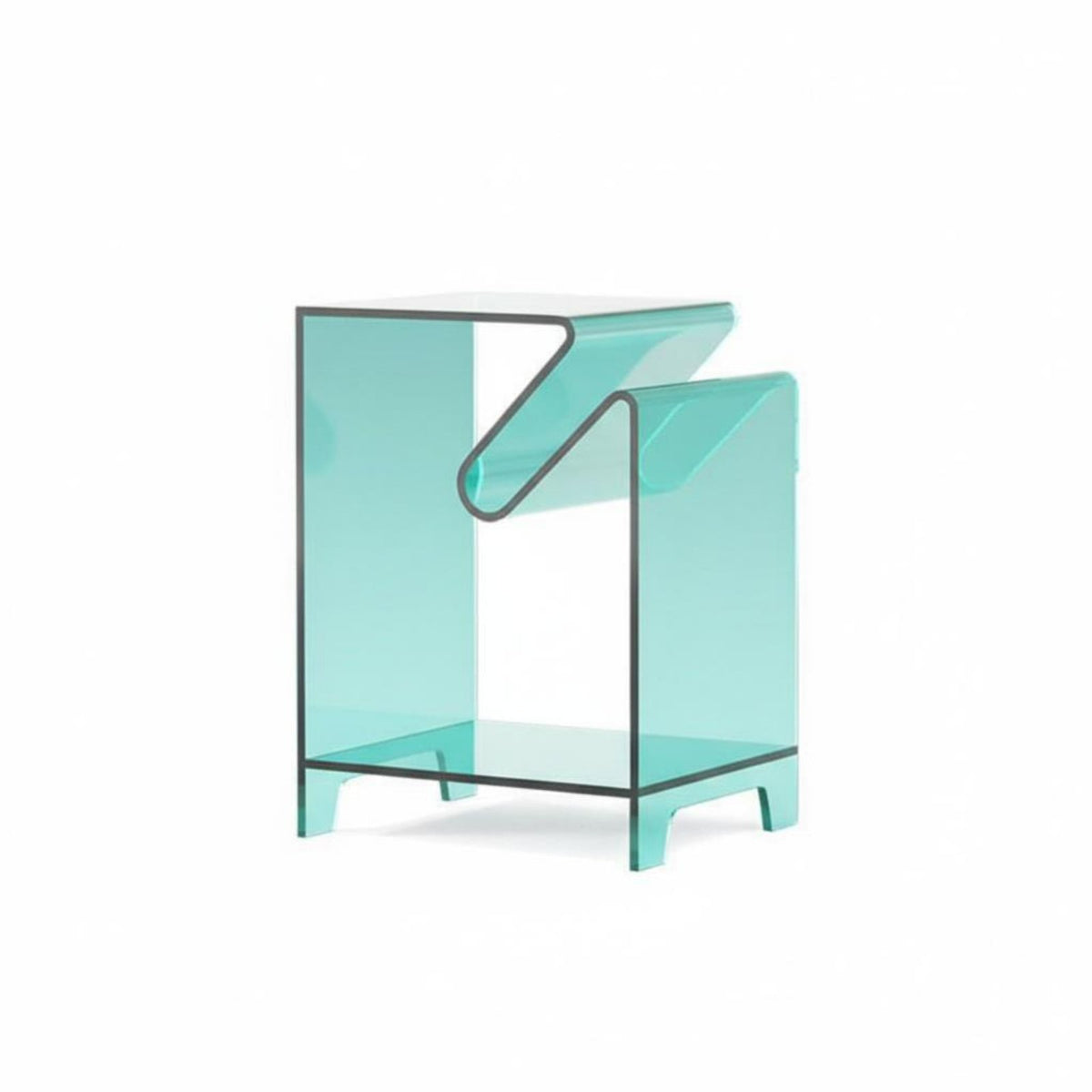 Sofa highlight Table Nordic design Wavy Side Table Artistic Design for Home Office