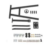 Die-Cast Model Engine Stand 1/10 Scale Miniature Engine Stand Self-Assembly Space-Saving for Hobbyists, Collectors, Dioramas, Workbenches