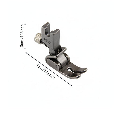 Shirring Presser Foot Slippery Sole Gathering Foot Sturdy Construction