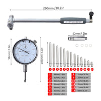 Inch Dial Bore Gauge High Exact Inside Diameter Gauge Includes Storage Cylinder Block Cylinder Measuring Set for Machinists