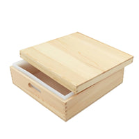 Soap Form with Wooden Box Reusable Silicone Soap Form Washable for Crafters, Diy Crafts