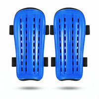 Hard Shell Soccer Shin Guards Ventilated Molded Shin Guards Elastic Straps Leg Protection Contoured for Football