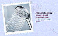 High Pressure Shower Head, Handheld Combo, Multi Spray Modes, Detachable, Easy to Clean, Bathroom Set
