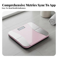 Smart Body Adipose Scale APP Support Body Adipose Scale High Precision Sensors for Fitness Enthusiasts, Families, Home Gym, Bedroom