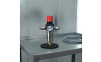 Moisture Separation Air Compressor Oil Water Separator Easy to Adjust Air Compressor Water Separator Sturdy Material Pressure Regulator Filter for DIY Users, Mechanics, Workshop, Garage