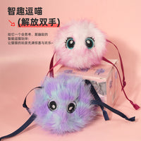 Durable Automatic Cat Toy Ball with Rope for Interactive Play