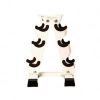 A-Shaped Dumbbell Rack Curved Cradles Dumbbell Rack Non-Slip for Home Gym