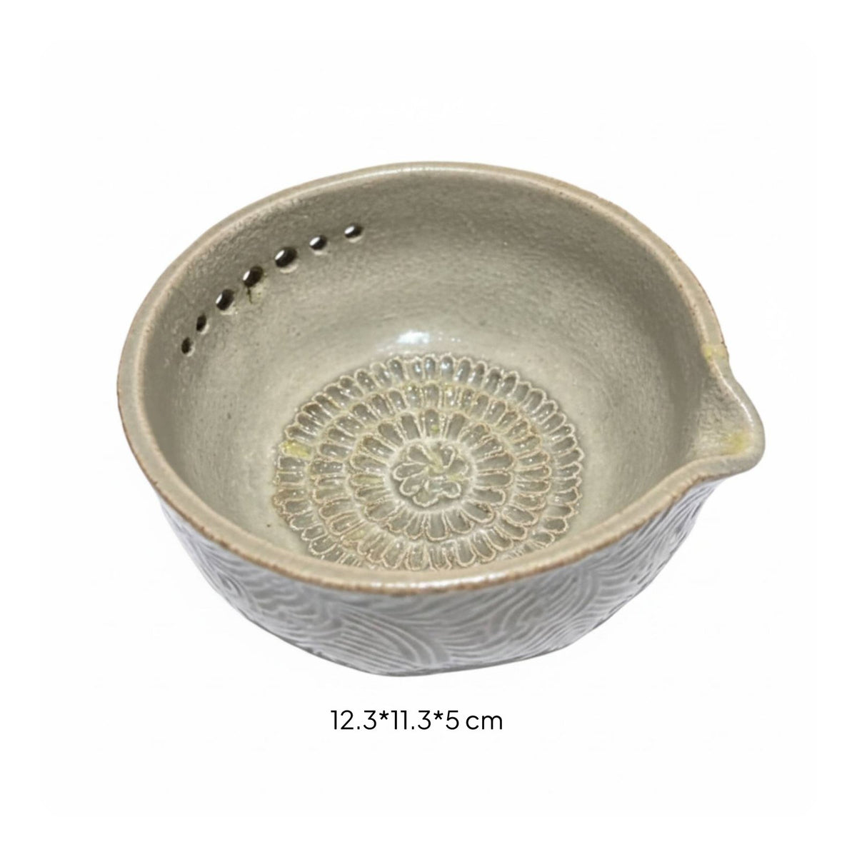 Garlic Grater Bowl Handmade Kitchenware Compact