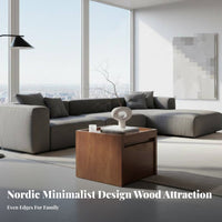 2 Pieces Nesting Table Set Sintered St Single Top Living Room Furniture Space Saving Sturdy Construction for Apartment Dwellers