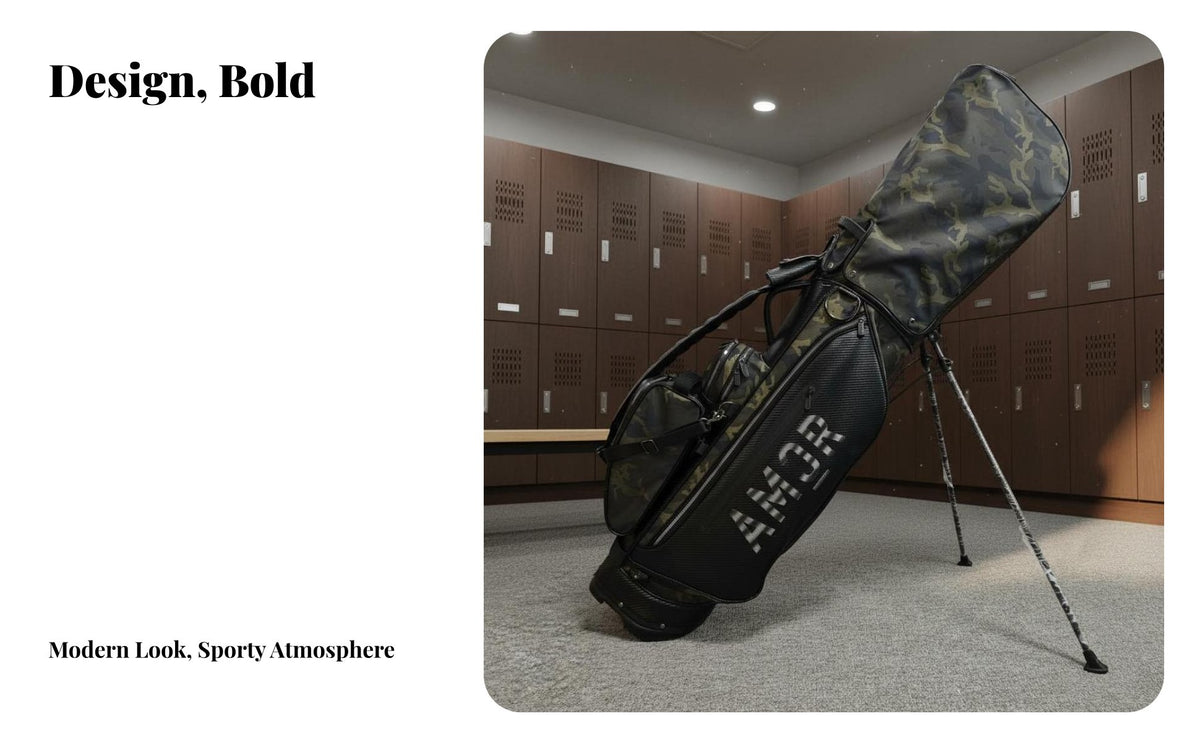Golf Stand Bag Multifunctional Portable Golf Club Bag Multiple Storage Pockets Athletic Gear for Travel, Driving Range