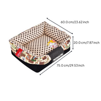 Calming Plush Pet Bed
Removable Cover
Warming Comfort
