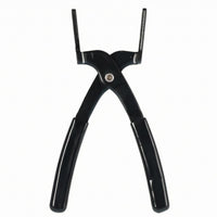 Petrol Line Disconnect Pliers Black Metal Petrol Line Disconnect Tool Non-Slip Handle Forked Jaw Pliers