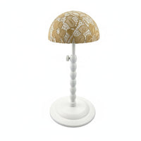 Adjustable Hairpiece Stand Stable Base Countertop Hat Display Multi-Purpose