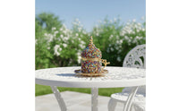 Gold Turkish Cup Set Luxury Turkish Coffee Cup Set Ornate Design for Gift