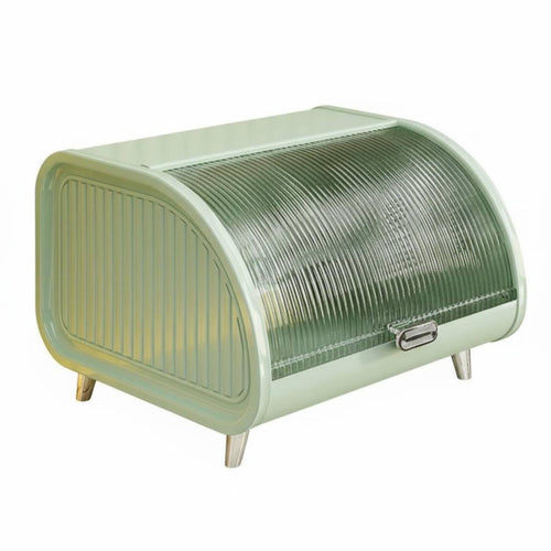 Roll-Top Storage Bin Long-Lasting Roll-Top Bread Box Moisture Resistant