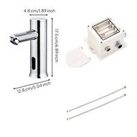 Motion sensor faucet, hot/cold, easy install