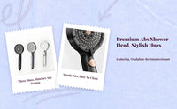 High-pressure handheld shower head