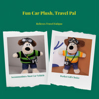 PVC dog bobblehead car decor