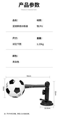 Foot Feel Training Soccer Ball Control and Passing Aid with Automatic Rebound