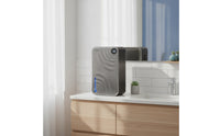 Compact Dehumidifier with Water Tank Quiet Dehumidifier with Led Display Automatic Appliance Portable for Bedroom, Bathroom, Basement