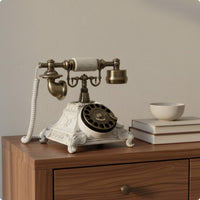 Antique Rotary Phone Plug and Play Vintage Telephone
