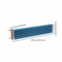 Refrigerator Condenser Coil Finned Tube Heat Exchanger