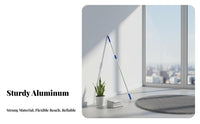 Extendable Design Telescopic Cleaning Pole Adjustable Length Aluminum Extension Rod Sturdy Construction Retractable Cleaning Handle Lightweight for Homeowners, Professional Cleaners, RV Owners, Outdoor, House Exterior, Commercial Buildings, Greenhouse