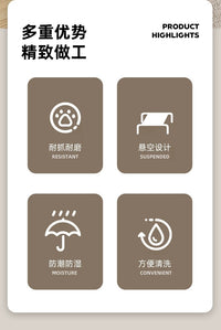 新式狗窝狗狗行军床四季通用可拆洗离地防潮狗床中小型犬皮革耐咬