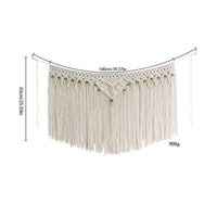 Tassel Wall Hanging Decorative Fringe Boho Tapestry Bohemian Design