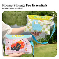 Touchscreen Compatible Waterproof Phone Bag Screen Friendly Waterproof Phone Pouch Transparent Design for Girls, Water Park, Boating