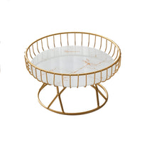 Nordic Stainless Steel Fruit Display Tray Simple Style