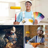 Safety Goggles Anti-Splash Dust-Proof Fog-Resistant Transparent Full-Seal Protective Eyewear